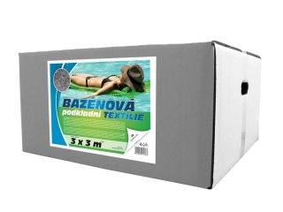 Podkladní bazénová textilie G; 3 x 3m; 250g; barevná