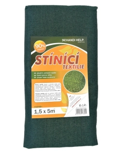 Stínící textilie 1,5 x 5 m / zastínění 90%
